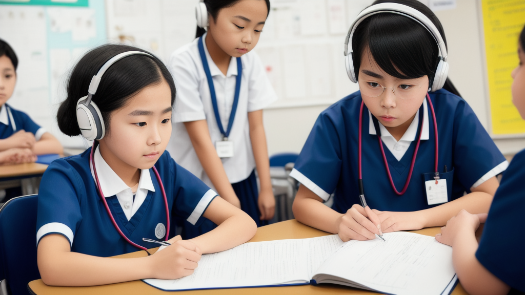 Mobile hearing and vision screenings delivered on-site at a school